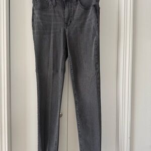 Madewell Charcoal Gray/washed out black roadtripper jeans - 26